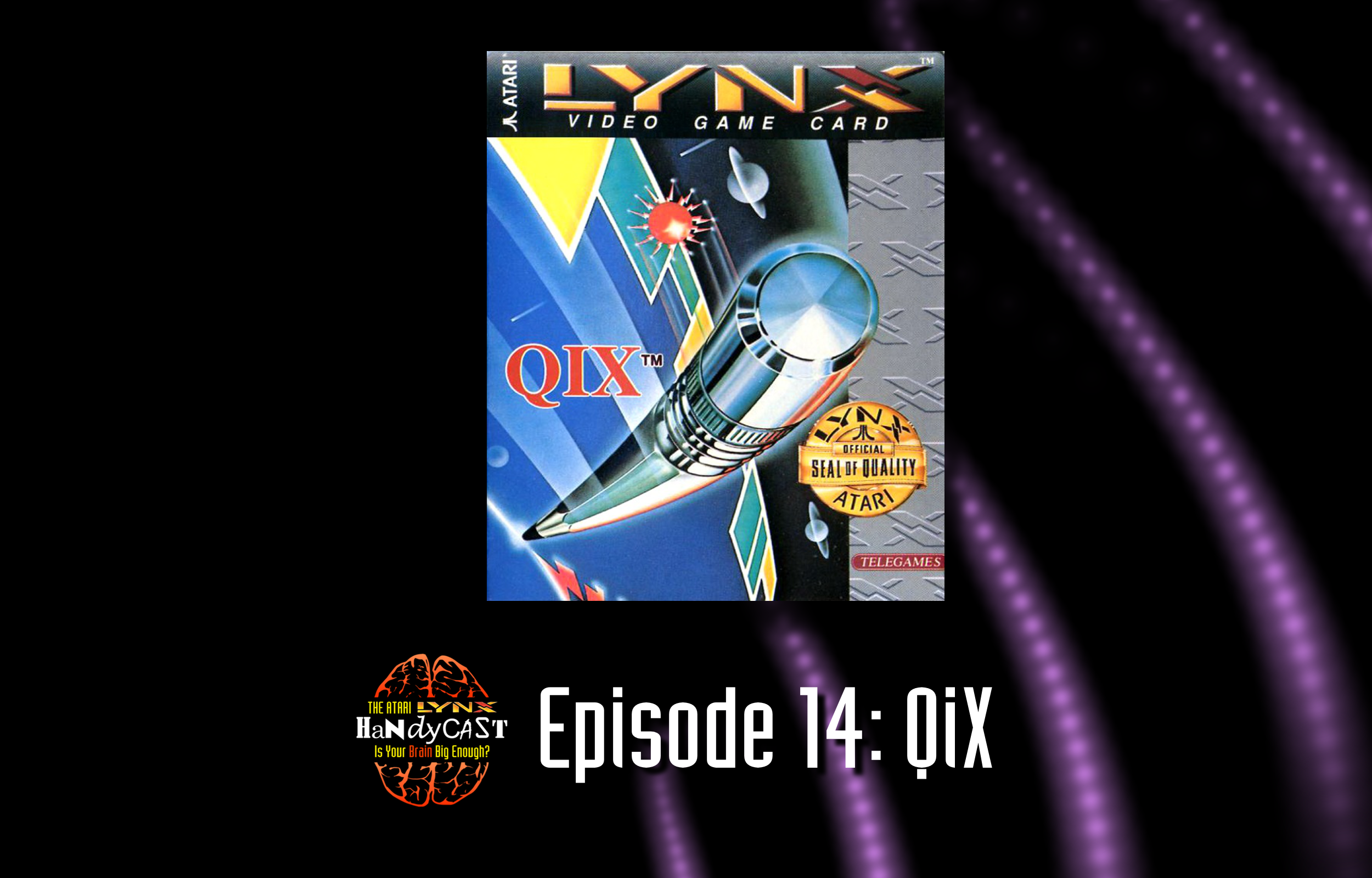 QIX Atari Lynx NEW Factory Sealed NOS Box 
